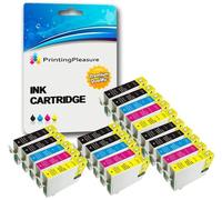 20 Compatibili 16XL Cartucce d'inchiostro per Epson Workforce WF-2010W WF-2510WF WF-2520NF WF-2530WF WF-2540WF WF-2630WF WF-2650DWF WF-2660DWF WF-2750DWF - Nero/Ciano/Magenta/Giallo, Alta Capacità