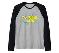20° Compleanno 20 Anni Dopo 20 Anni Bday Maglia con Maniche Raglan