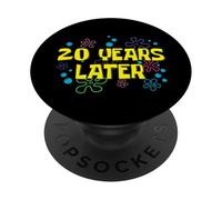 20° compleanno 20 anni dopo 20 anni Bday PopSockets PopGrip Adesivo