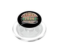 20 ° compleanno settembre 2006 annata 20 anni Legendary PopSockets PopGrip per MagSafe
