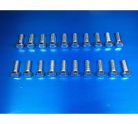 20 Confezione 3/8 x 1 " UNF Bolts-Jaguar Mk1 Mk2 2.4 3.4 3.8 Daimler 250 V8 Dart