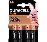 8X Duracell AA Plus Alcalina (2 Blister Da 4 Batterie) 8 Pile Stilo