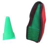 20 coni marcatori con borsa - blu - gialli - lilla - rossi - verdi - misti