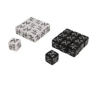 20 conta dei conta dei dadi a dadi token impostati per giochi educativi da tavolo, materiale plastico robusto