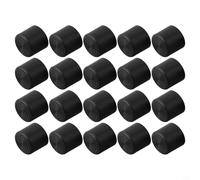 20 coperture in gomma per gambe delle sedie, con proprietà antigraffio e di riduzione del rumore, per piedi di tavoli e sedie (22 mm)