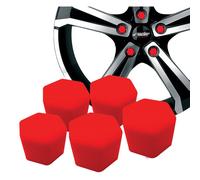 20 Copribulloni in Silicone Rosso Soft Sil Red SIMONI RACING chiave 19