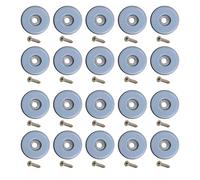 20 cursori a vite per gambe di mobili, riutilizzabili, per risparmiare sul pavimento, in legno, riduzione del rumore, protezioni per pavimenti