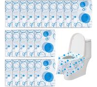 20 cuscini per WC usa e getta, 65 x 60 cm, confezionati singolarmente, ideali per viaggi, servizi pubblici e per centri commerciali, ospedali, uffici