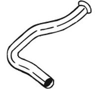 34 CV TUBO GAS SCARICO PER RENAULT 4 CAS/Lim. Sp. R21, R23 0.8 KW 25 CV 34