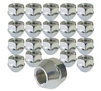 20 dadi per ruota aperti, conici, 60°, M12 x 1,5, compatibili con Hyundai