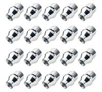 20 dadi per ruota con codolo da 6 mm, dado M12 x 1,5 SW19