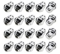 20 dadi per ruota M12 x 1,5 con anello conico mobile su SW 19, compatibili con cerchioni in alluminio originali Ford