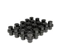 20 dadi ruota neri M14X1,5 compatibili con cerchi Land Range Sport HSE LR3 LR4 LR2