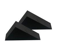 20-Degree EVA Foam Yoga Squat Wedge - Portable Slant Board for Calf Stretch | Lightweight and Durable EVA Material, Compact 9x6x3 cm Size in a Convenient 1-Pair Set, Designed with a 20-Degree Incline for