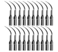 20 Dental Ultrasonic Scaler Perio Tips P1 For EMS Woodpecker Handpiece dentista