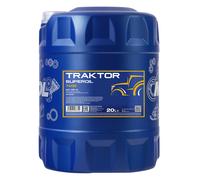 20 Litro Mannol Trattore Superoil 15W-40 olio motore Api Sg / CD Mineralish