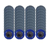 20 Dischi Abrasivi A Cambio Rapido In Zirconia Da 2" Con Blocco A Rullo, Carta Vetrata Tipo R, Disco Abrasivo Da 50 Mm, Supporto Da 1/4" For La Rimozione Della Vernice(60#)
