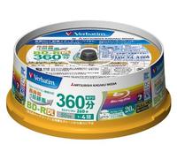 20 dischi Blu ray Verbatim vuoti BD-R DL 50 GB 2 Dual Layer bluray VBR260YP20SV1