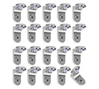 20 Divisioni Permanente In Lega di Metallo Mensola Parentesi per Armadio Armadio Forte Armadio Scaffale Backs Wine Cabinet Assist Parentesi