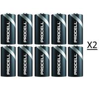 20 DURACELL PROCELL C LR14 MEZZA TORCIA 1.5 V ALCALINA INDUSTRAL
