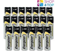 20 Energizer AA Alkaline LR6 Batterie 1.5V Industria Mignon MN1500 AM3 E91 NUOVO