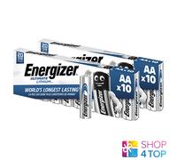 20 Energizer AA Ultimate Lithium L91 Batterie 1.5V Mignon Stilo LR6 NUOVE
