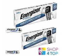 20 Energizer Ultimate Litio Batterie 10 Aa + 10 AAA L91 L92 1.5V Lr6 Lr03 Nuovo