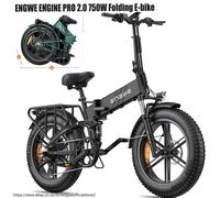 20'' ENGINE Pro 2.0 Bicicletta Elettrica Pieghevole ENGWE Folding E-Bike 25km/h