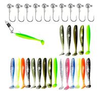 20 Esche Artificiali Mare 10 Circa 7g Ami Piombati Viene Fornito Con Scatola Plastica Trasparente Kit Di Esche Da Pesca Facile Da Riporre E Trasportare Pesca Accessori Perfetto Per Pesca