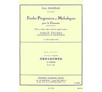 20 Etudes progressives Et Melodiques Volume 2 Clarinette