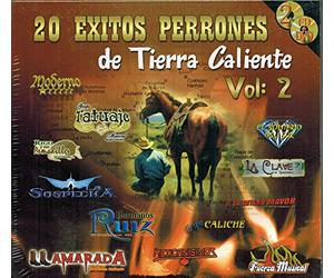 20 Exitos Perrones De Tierra Caliente Vol. 2 (Cd Dvd) Dvdcos