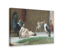 20+ famose stampe di Jean-Léon Gérôme Le Marabout in The Harem Bath Art Wall Decoration Poster Family Bar Restaurant Garage Cafe Cartello artistico Cornice regalo 2