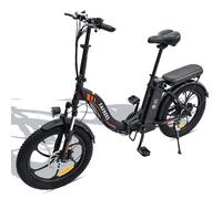 20" Fat Bike Bicicletta Elettrica Bici E-bike 36V 25km/h Pieghevole Bicycle