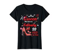 20 febbraio Compleanno Questa Regina è Nata Il 20 febbraio Maglietta