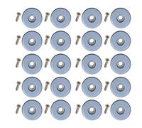 20 feltrini per mobili con viti riutilizzabili per gambe di sedie in legno protettivo robusto cuscinetto scorrevole a vite su mobili per armadi