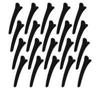 20 fermagli per capelli a becco d'anatra per parrucchieri, 7,8 cm, senza traccia, resistenti e leggeri, per saloni, casa, viaggi e uso professionale