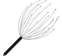 20 Finger Head Scratcher, massaggiatore for la testa, massaggiatore for il cuoio capelluto, massaggiatore for la testa, massaggiatore con filo for massaggio del corpo dei capelli della testa e rilassa
