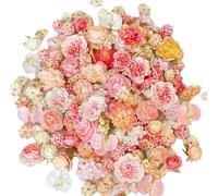20 fiori artificiali per fai da te, fiori secchi, fiori artificiali, fiori artificiali come reali, fiori artificiali, fiori, fiori di paglierino secchi, decorazioni per torte, matrimoni, feste di