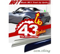 20 Fit For Mazda MX-5 MX5 4th Miata Rear 2D Convertie Trunk Lip Spoiler RF Paint