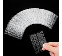 20 Fogli 480 Pezzi Adesivo per Colla per Unghie Finte a Doppio Lato, 12 Dimensioni Colla Unghie Finte Adesive Trasparenti, Adesivi Unghie Finte, Adesivi per Unghie Finte Unghie False Nail Art DIY ect