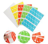 20 fogli / 600 pz Tag Etichetta Adesivi Adesivi Marcatori Cavo Etichette per