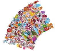 20 fogli di adesivi 3D per bambini e bambini piccoli, adesivi gonfiati, simpatici diversi set di bacchette per libri, animali, frutta, numeri, farfalle, unicorno, dinosauri e molto altro ancora