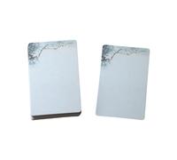 20 fogli di carta da disegno sfoderati, 5,6 x 9,9 cm, biglietti per appunti per progetti artistici, scrapbooking, calligrafia, segnaposto per matrimoni