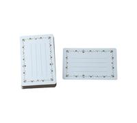 20 fogli di carta da disegno sfoderati, 5,6 x 9,9 cm, biglietti per appunti per progetti artistici, scrapbooking, calligrafia, segnaposto per matrimoni