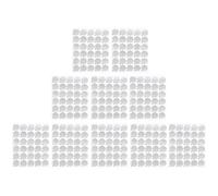 20 fogli di extension per ciglia monouso, guarnizioni adesive, colla per pallet