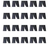 20 fogli di tessuto per il controllo delle erbacce per il paesaggio ventilato migliora la crescita delle piante e protegge il suolo in prati e materassi da giardino, facile da installare, tessuto per