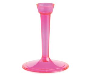 20 Gambi fucsia fluo alti per flute a calice