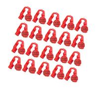 20 ganci antifurto semplici da installare per scaffali al dettaglio universali da 6 mm adatti a durabilità fissaggi in ABS per scaffalature durabilità costruzione ABS facile installazione