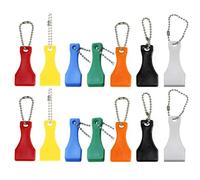 20 grattaschi/grattaschi/grattaschi/lotteria multicolore in plastica per biglietti della lotteria (7 colori)