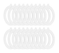 20 guarnizioni in silicone per barattoli Kilner, guarnizioni di ricambio per barattoli Kilner, guarnizioni ermetiche in silicone per coperchi di barattoli di vetro, guarnizioni in gomma per barattoli